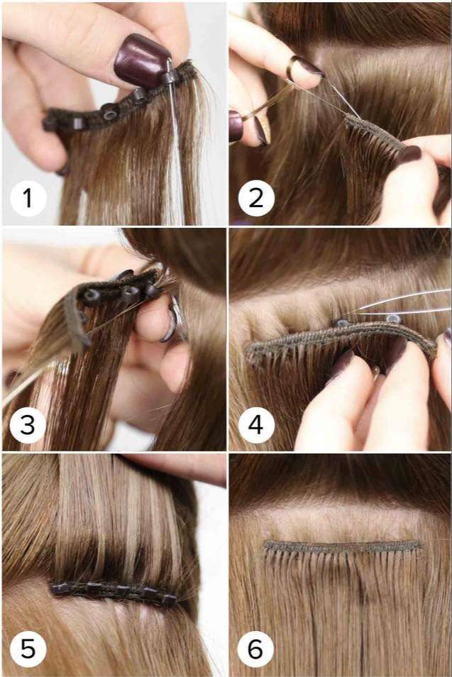 The Way To Apply Micro Bead Weft Hair Extensions