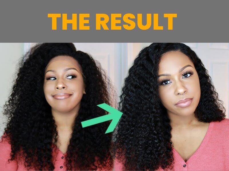 How To Thin Out A Curly Wig 03 05 2025 2 - Luxshine Hair How to thin out a curly wig? - The result