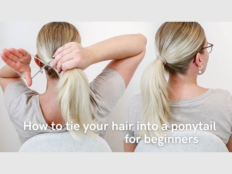 How to do a ponytail?