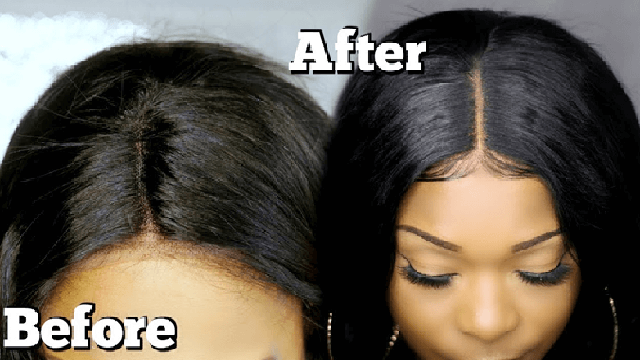 Be Sure To Glue The Lace Closure In The Right Position