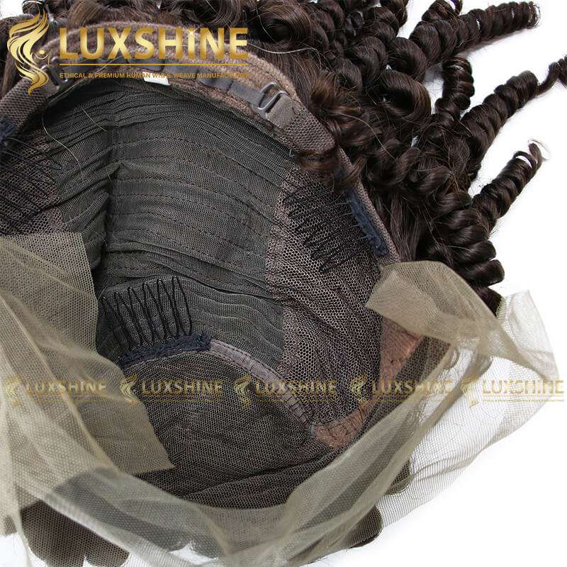 Luxshine 2 Kinky Curly Full Lace Wig 7