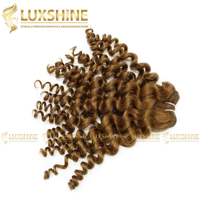 Luxshine 8 Deep Wavy Weave 3