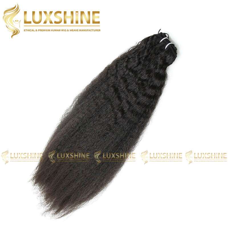 Luxshinehair 1a Kinky Straight Weave 1
