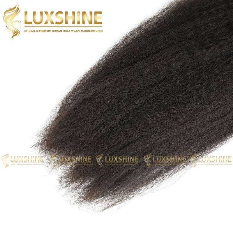 Luxshinehair 1a Kinky Straight Weave 3