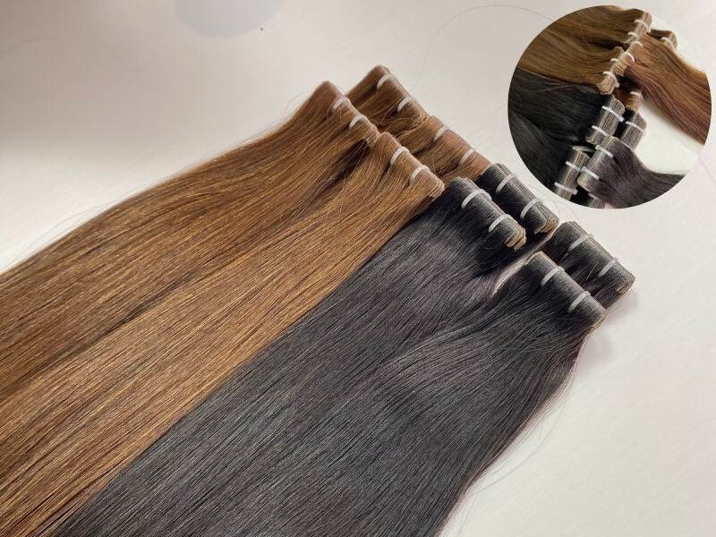 How to hide hair extensions in thin hair? - Choose the right type of extension