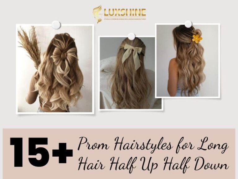 Prom Hairstyles for Long Hair Half Up Half Down