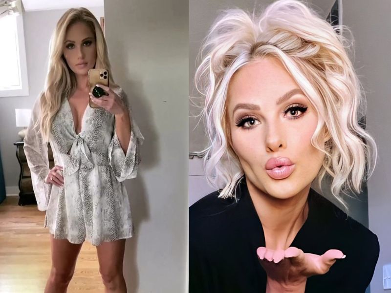 Tomi Lahren with post-bathing look