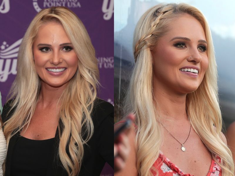 Tomi Lahren embraced a practical yet stylish braided hairstyle