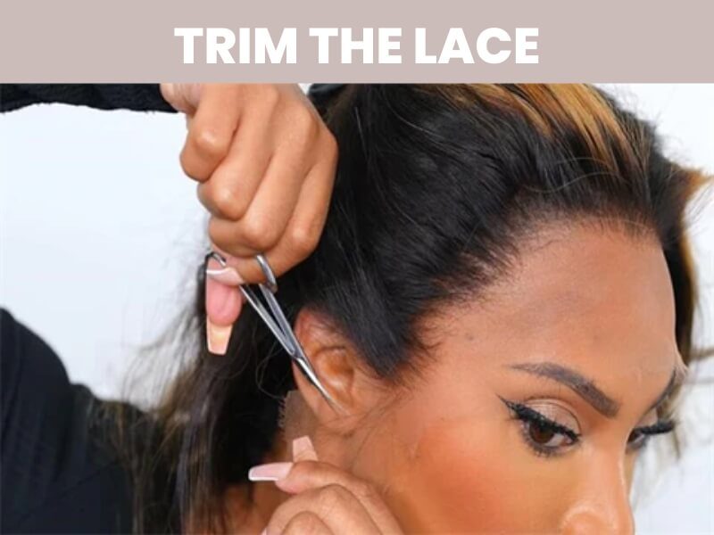 Step 4: Trim the Lace