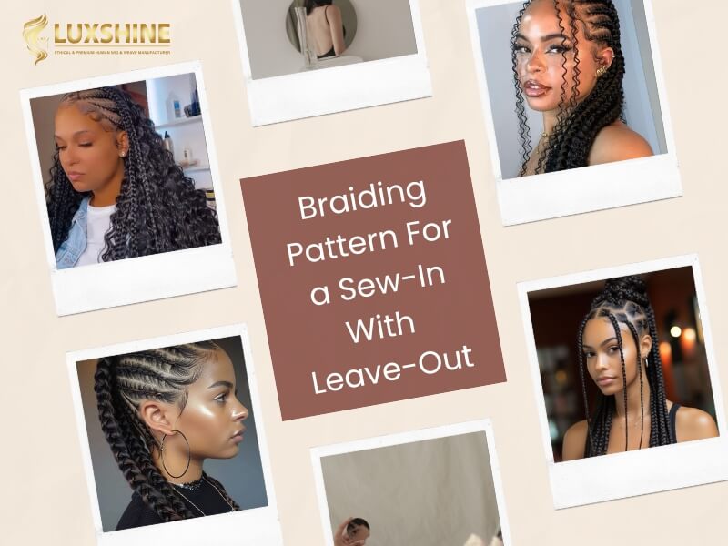 Braiding Patterns For Sew In With Leave Out