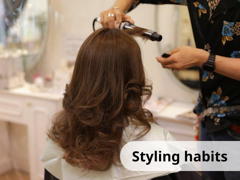Styling habits affect wig lifespan