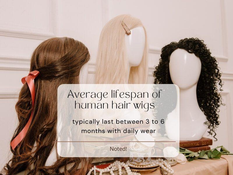 How long do synthetic wigs last?