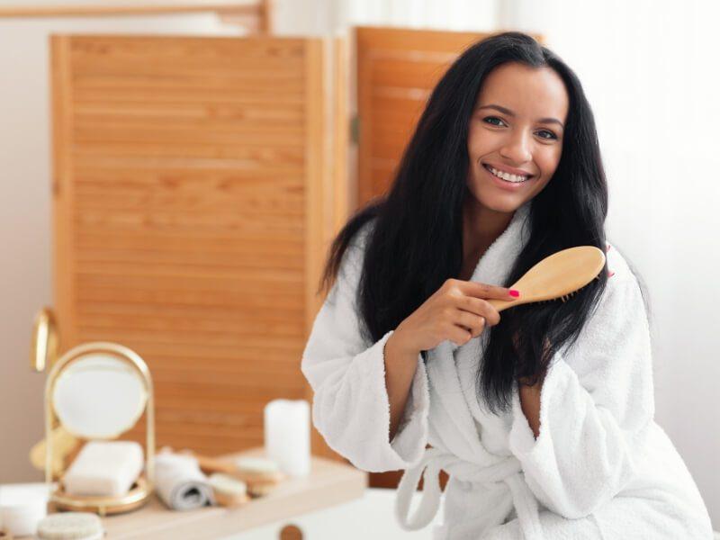 Use Detangler and Detangle Gently