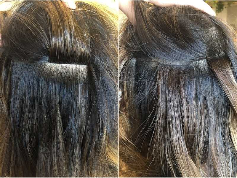 Applying weight on fragile strands can increase the risk of breakage