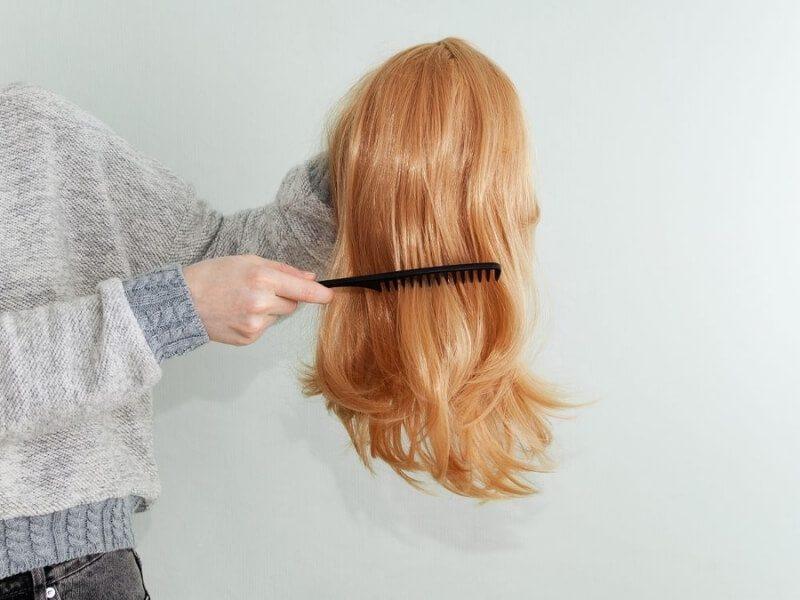 Handle your wig properly