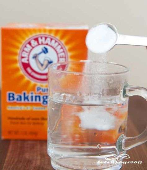 How to remove the lace front Mix baking soda with water