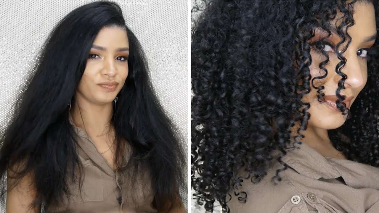 Can curly hair extensions be straightened?