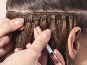 Microlink hair extensions
