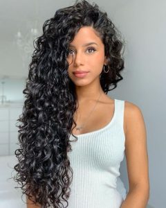 24 inch hair in terms of curly hair