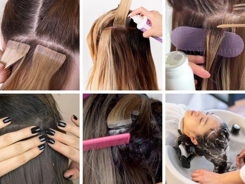 How to Remove Hair Extension Glue Step by Step