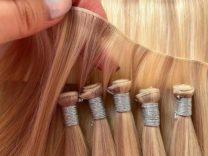 Genius weft is ultra-thin and lightweight, - an excellent option for fine hair