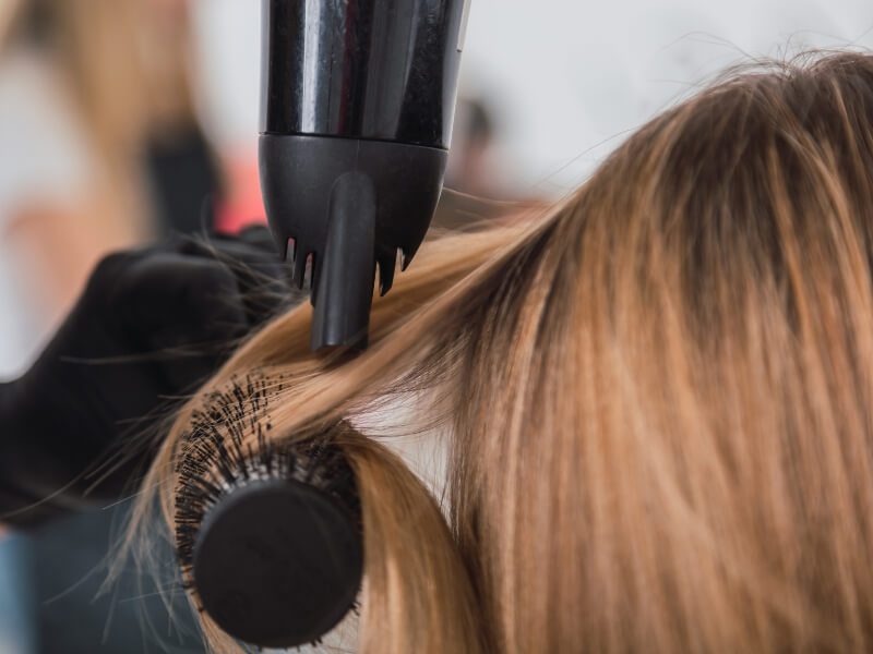 Prepare your natural hair to ensure a secure hold and seamless blend