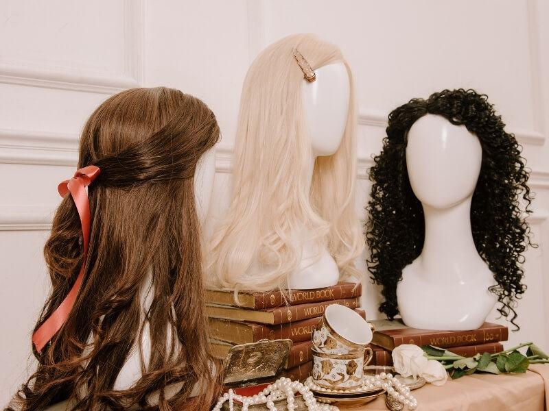 What are synthetic wigs?