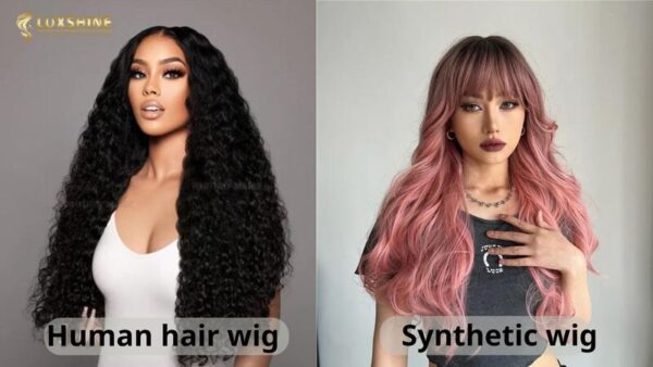 Synthetic Vs Human Hair Wigs: Which One Is Better? | Luxshine