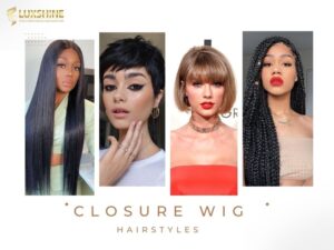 closure wig styles