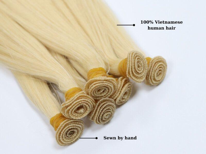 Hand Tied vs Machine Weft 22 08 2025 5 - Luxshine Hair What is Hand Tied Weft?