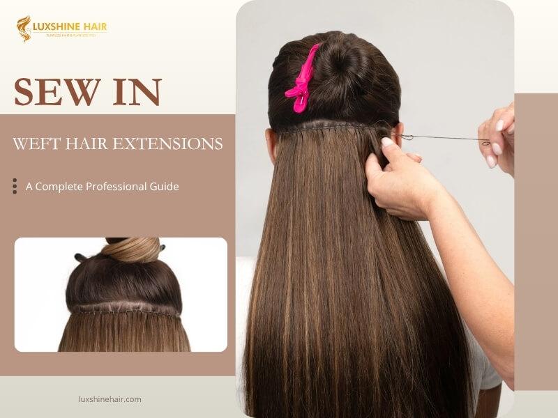 Sew-in is just one of many ways to apply weft hair, but to me, it's the absolute foundation of a flawless install