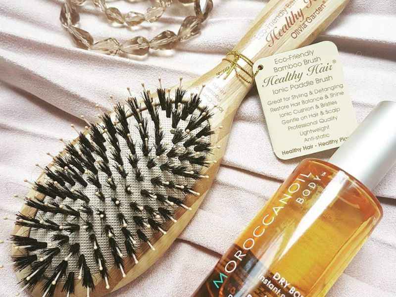 Olivia Garden Healthy Hair Eco-Friendly Bamboo Brush