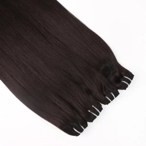 Black Weft Hair Extensions 3