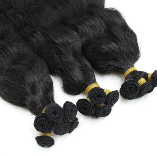 Body Wavy Hand Tied Weft Extensions