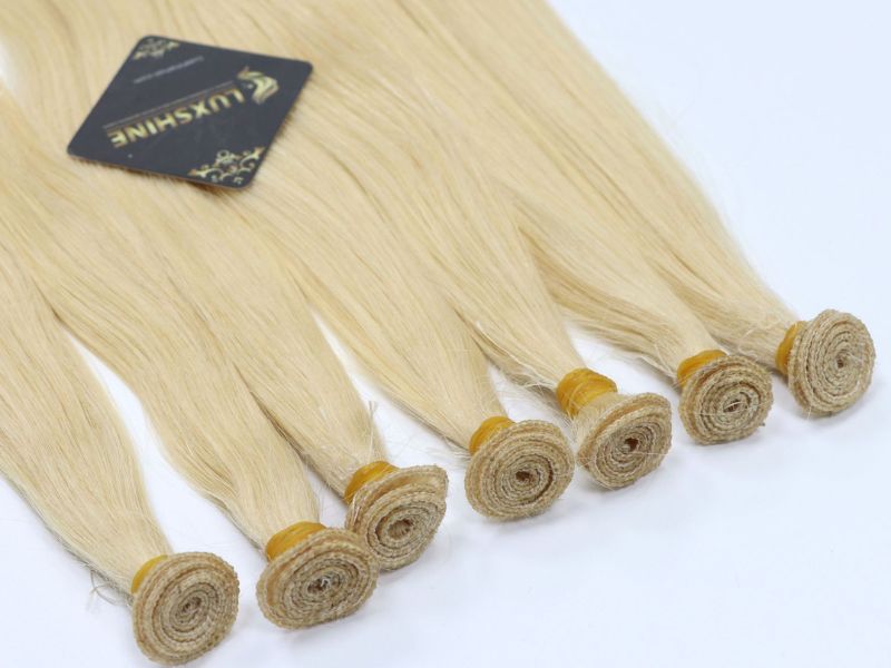 Hand tied weft is thin and light which is suitable for thin hair