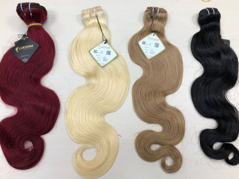 Weft hair extensions offer exceptional styling flexibility with color, texture, length, etc 