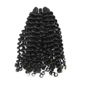 Loose Curly Machine Weft Hair Extensions