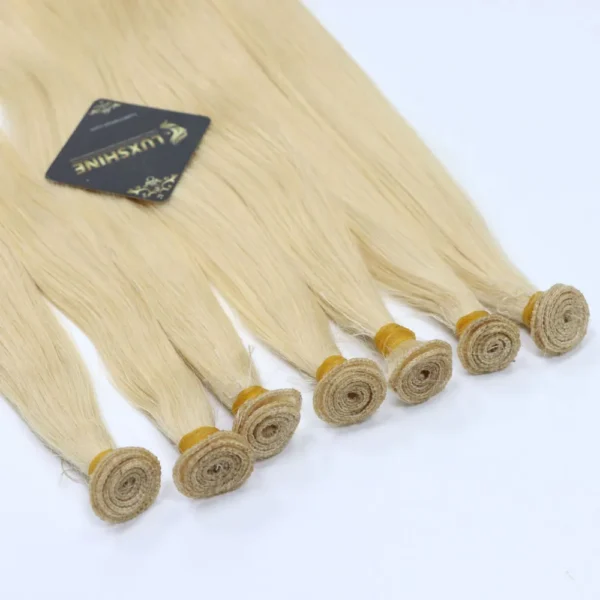 Normal Straight Hand Tied Weft Extensions