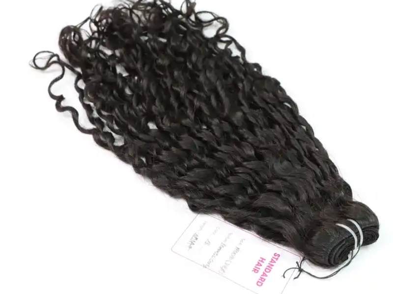 Romantic Curly Machine Weft Hair Extensions