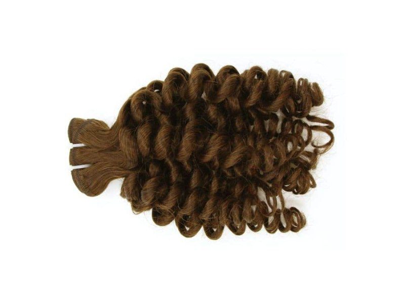 Twist Curly Machine Weft Hair Extensions