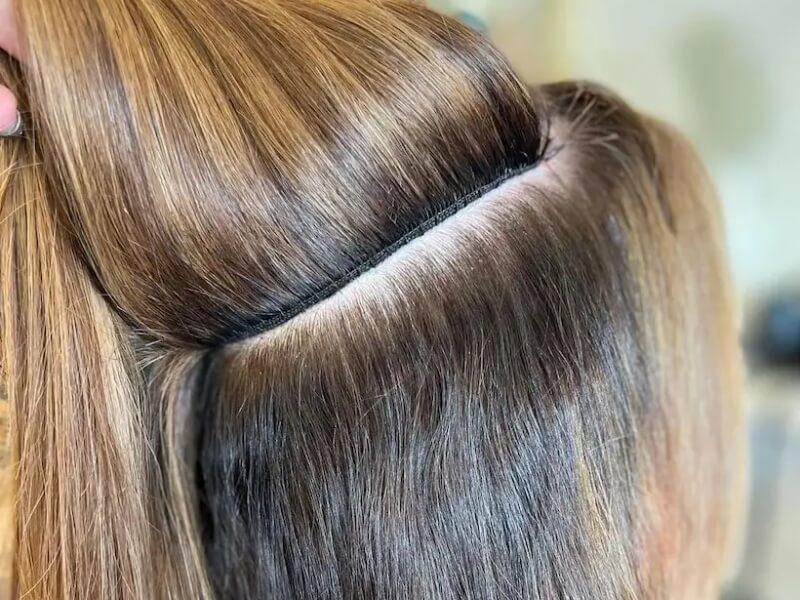Drawbacks of hand-tied weft extensions