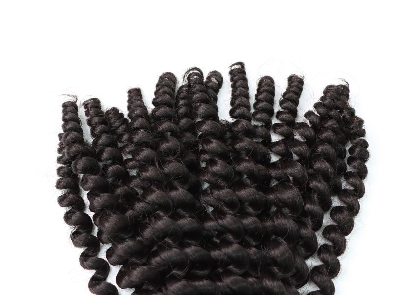 Kinky Curly I-Tip Hair Extensions