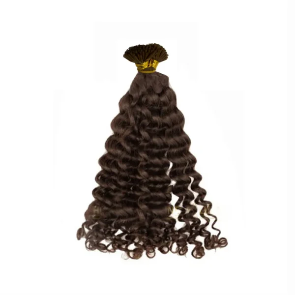 Loose Curly I-Tip Hair Extensions