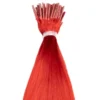 Red I-Tip Hair Extensions