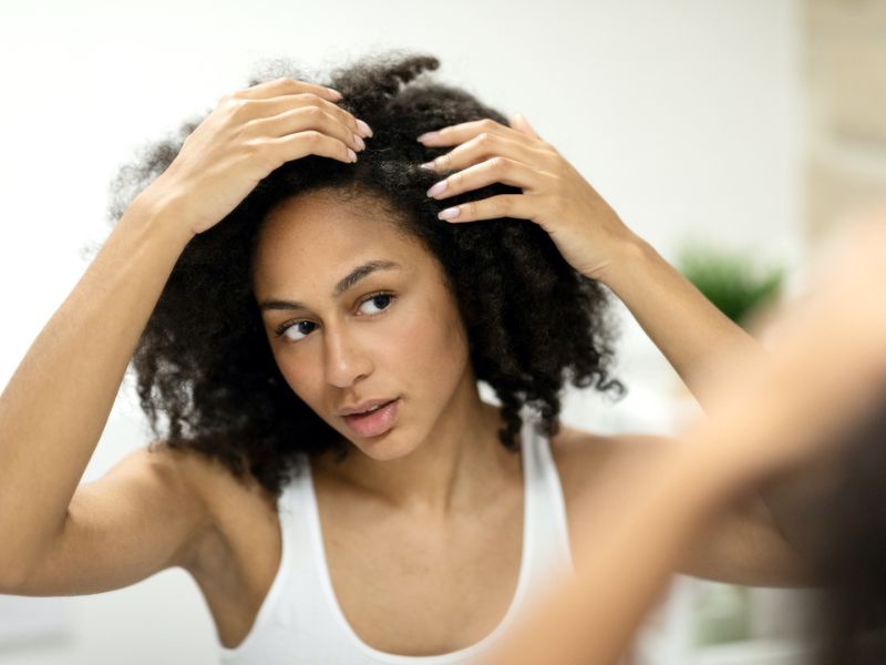 Overall hair health also contains risk of damage