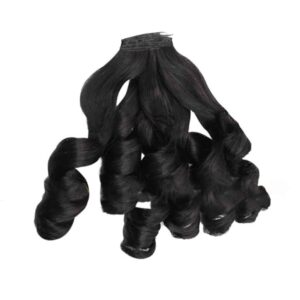 Bouncy Wavy Flat Weft Hair Extensions