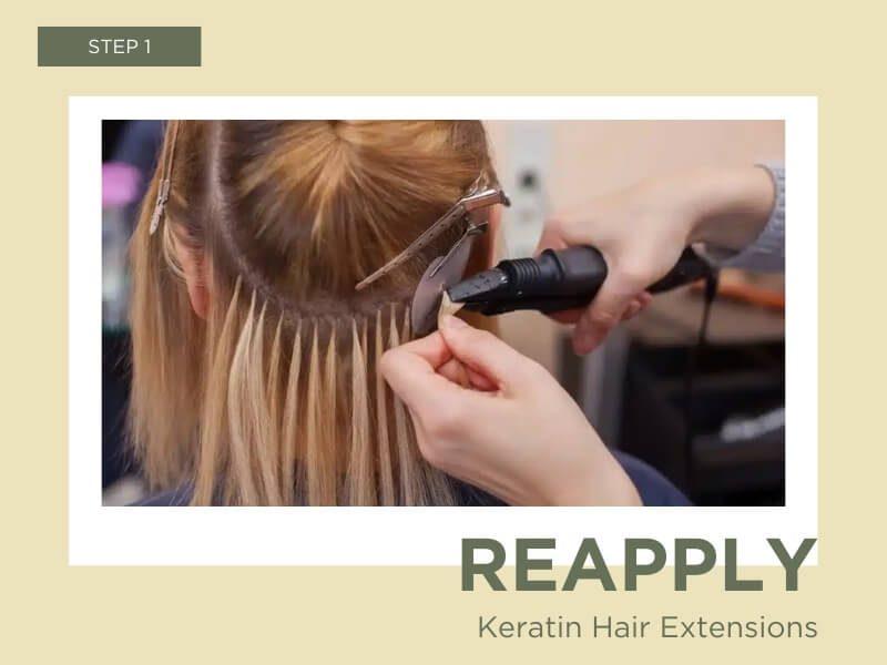Can You Reuse K Tip Extensions 17 12 2025 5 - Luxshine Hair Reapplication of your Keratin Hair Extensions