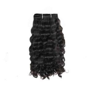 Deep Wavy Double Layer Silky Flat Weft Hair Extensions