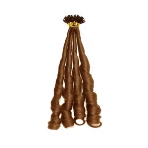 Fumi Curly Y-Tip Hair Extensions
