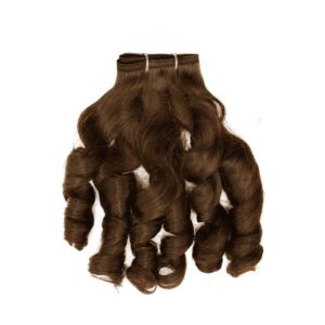 Fumi Wavy Double Layer Silky Flat Weft Hair Extensions